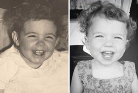 14 Side-By-Side Photos Of Parents And Their Kids At The Same Age